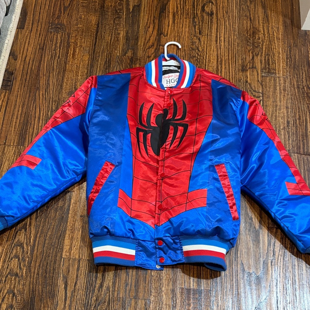 Superhero Spider Jacket - Red and Blue